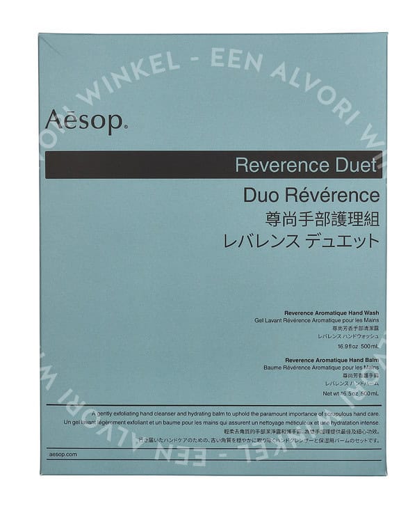 Aesop Reverence Duet Set 1000ml 2x500ml - Hand Wash/Hand Balm - Afbeelding 3