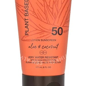 Australian Gold Plant Based Sunscreen Lotion SPF50 177ml Aloe & Coconut