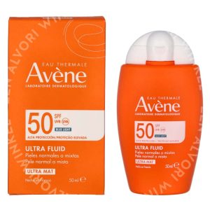 Avene Ultra Sunscreen Fluid Blue Light SPF50+ 50ml