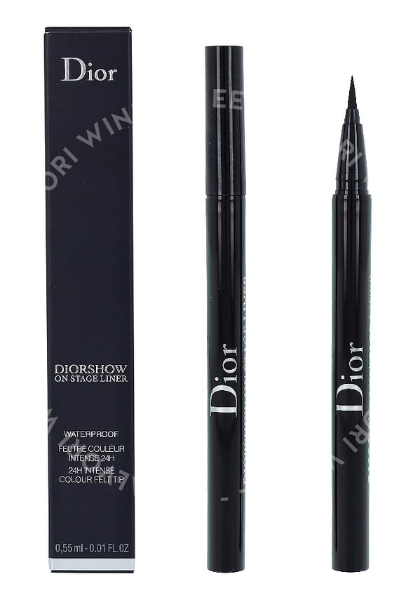 Dior Diorshow On Stage Liner 24H Wear Waterproof Eyeliner 0,55ml #096 Satin Black