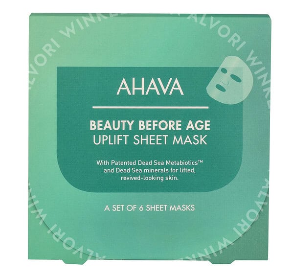 Ahava Beauty Before Age Uplift Sheet Mask 102g 6x17g - Afbeelding 3