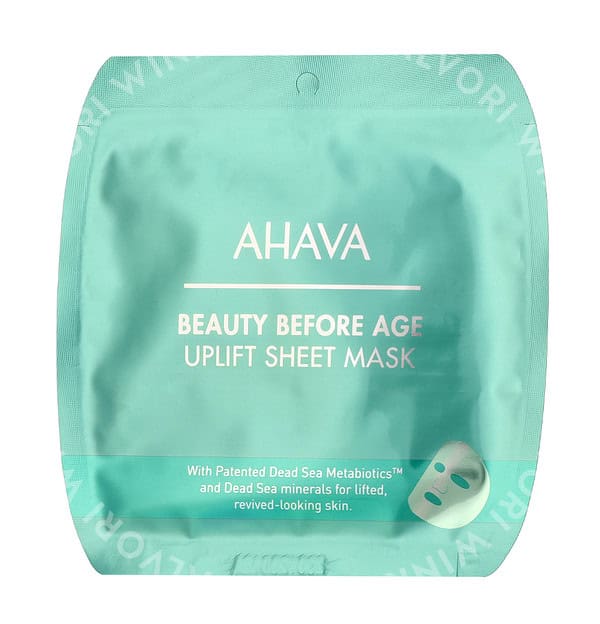 Ahava Beauty Before Age Uplift Sheet Mask 102g 6x17g - Afbeelding 2