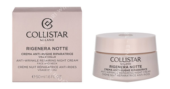 Collistar Rigenera Notte Anti-Wrinkle Repairing Night Cream 50ml