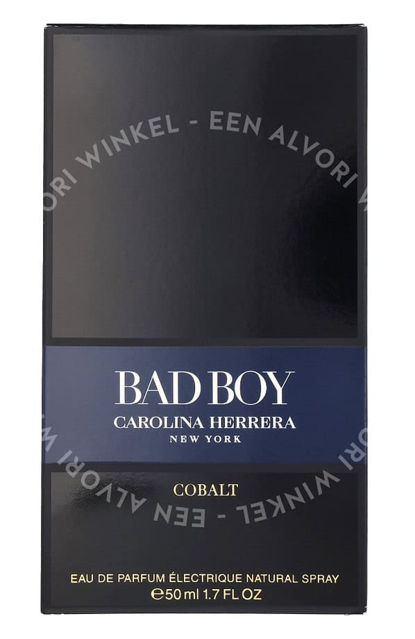 Carolina Herrera Bad Boy Cobalt Edp Spray 50ml - Afbeelding 3