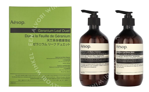 Aesop Geranium Leaf Duet 1000ml 2x500ml