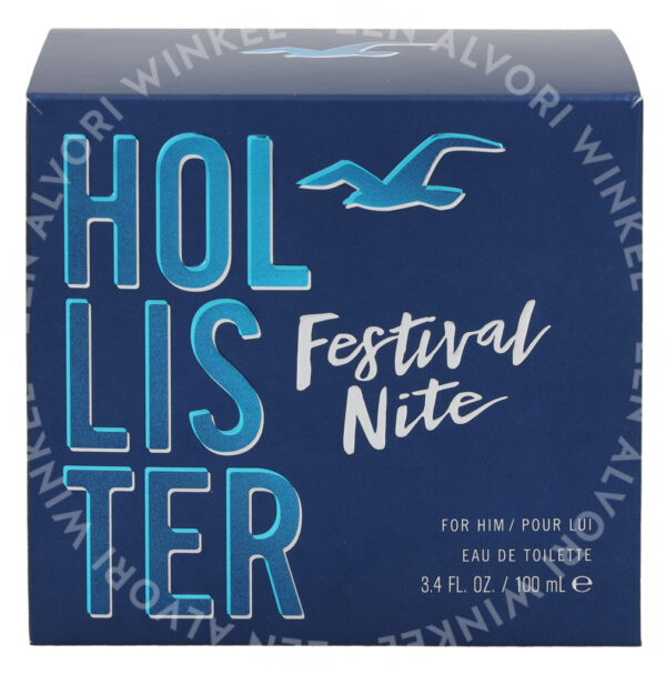 Hollister Festival Nite For Him Edt Spray 100ml - Afbeelding 3