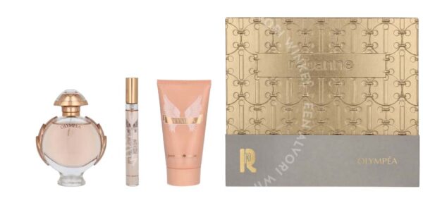 Paco Rabanne Olympea Giftset 135ml Edp Spray 50ml/Sensual Body Lotion 75ml/Travel Spray 10ml