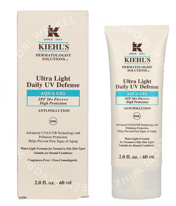 Kiehl's D.S. Ultra Light Daily UV Defense Aqua Gel SPF50 60ml
