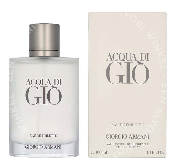 Armani Acqua Di Gio Pour Homme Edt Spray Refillable 100ml