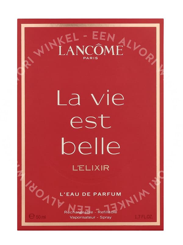 Lancome La Vie Est Belle Elixir Edp Spray 50ml Refillable - Afbeelding 3