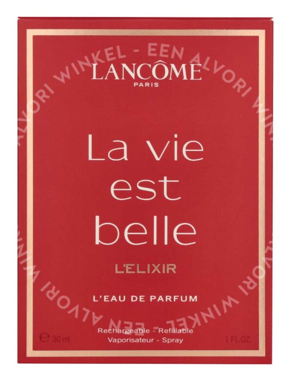 Lancome La Vie Est Belle Elixir Edp Spray 30ml - Afbeelding 3