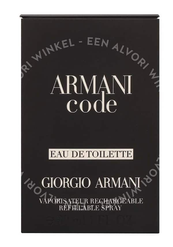 Armani Code Pour Homme Edt Spray 30ml - Afbeelding 3