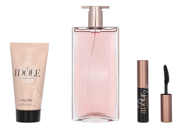 Lancome Idole Giftset 102,5ml Edp Spray 50ml/Power Cream 50ml/Lash Mascara 2.5ml - Afbeelding 2