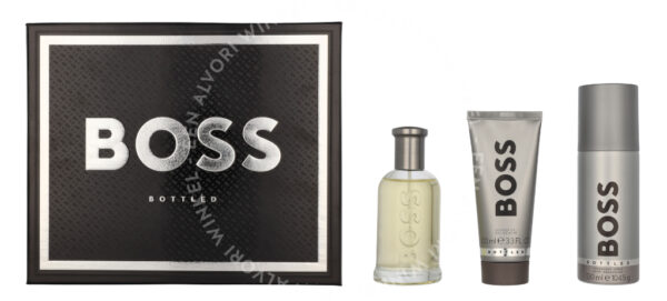 Hugo Boss Bottled Giftset 350ml Edt Spray 100ml/Shower Gel 100ml/Deo Spray 150ml