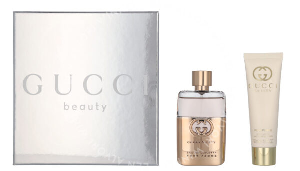 Gucci Guilty Pour Femme Giftset 100ml Edt Spray 50ml/Body Lotion 50ml