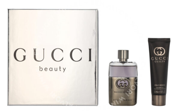 Gucci Guilty Pour Homme Giftset 100ml Edt Spray 50ml/Shower Gel 50ml