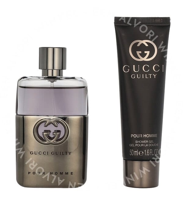 Gucci Guilty Pour Homme Giftset 100ml Edt Spray 50ml/Shower Gel 50ml - Afbeelding 2