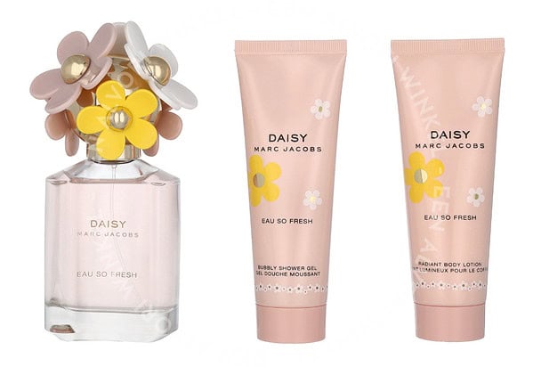 Marc Jacobs Daisy Eau So Fresh Giftset 225ml Edt Spray 75ml/Body Lotion 75ml/Shower Gel 75ml - Afbeelding 2