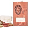 Bachca Paris The Essentials Hair Terracotta Set 5stuk 1x Large Boar & Nylon Hair Brush/1x Blush Brush/1x Contour Shader Brush/ 1x Round Clip/1x Cotton Pouch