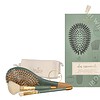 Bachca Paris Les Essentials Eucalyptus Hair Set 4stuk 1x Nylon Brush/1x Blush Brush/1x Contour Shader Brush/1x Round Hair Clip