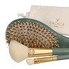 Bachca Paris Les Essentials Eucalyptus Hair Set 4stuk 1x Nylon Brush/1x Blush Brush/1x Contour Shader Brush/1x Round Hair Clip - Afbeelding 2