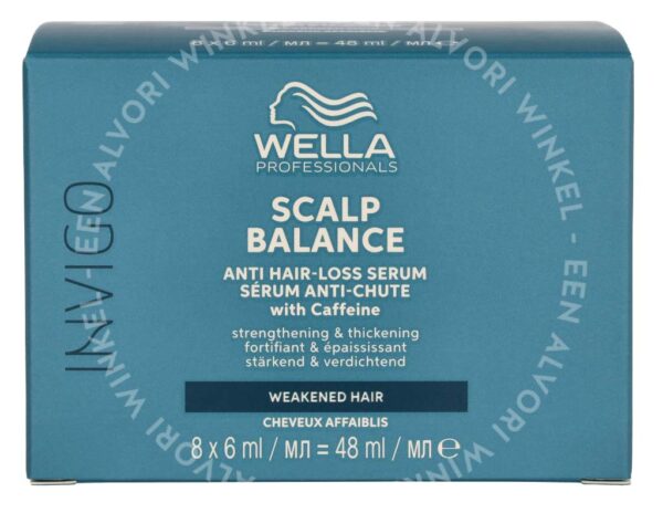 Wella Invigo - Balance Serum Anti-Hairloss Set 48ml 8x6ml - Afbeelding 3