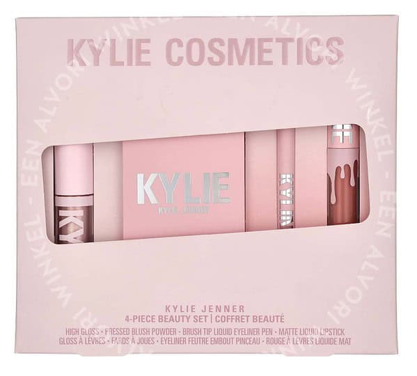 Kylie Make-Up Set 16,6ml Blush Powder 10gr/Matte Liquid Lipstick 3ml/High Gloss 3,3ml/Kyliner Liquid Pen 0.3ml - Afbeelding 2