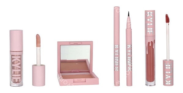 Kylie Make-Up Set 16,6ml Blush Powder 10gr/Matte Liquid Lipstick 3ml/High Gloss 3,3ml/Kyliner Liquid Pen 0.3ml