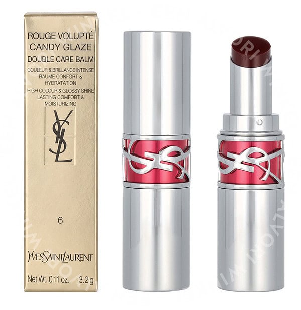 YSL Loveshine Candy Glaze Lipstick 3,2g #06 Burgundy Temptation