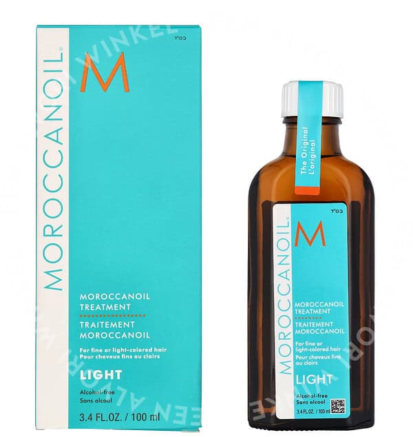 Moroccanoil Original Treatment Light 100ml For Fine Or Light-Colored Hair / Alcohol Free