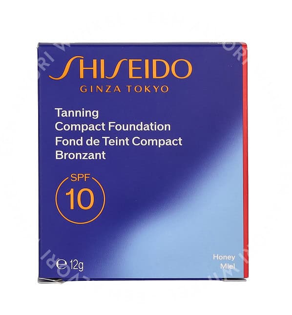 Shiseido Tanning Compact Foundation SPF10 12g Honey - Afbeelding 3