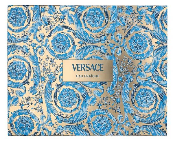 Versace Man Eau Fraiche Giftset 150ml Perfumed Bath & Shower Gel 50ml/Aftershave Balm 50ml/Edt Spray 50ml - Afbeelding 3