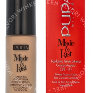 Pupa Made To Last Total Comfort Foundation SPF10 30ml #050 Beige Sand