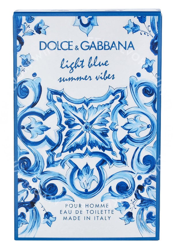 Dolce & Gabbana Light Blue Summer Vibes Pour Homme Edt Spray 125ml - Afbeelding 3