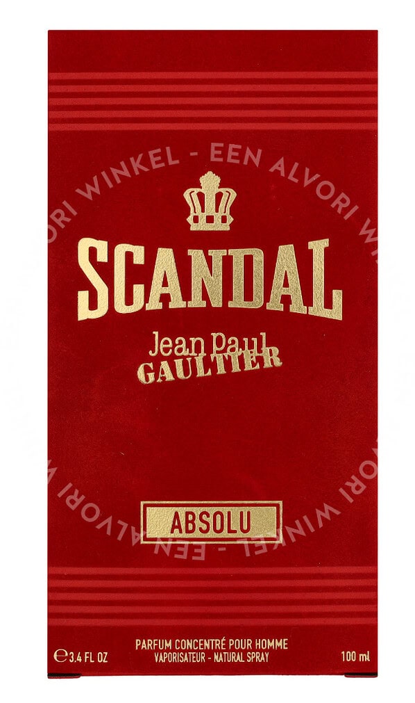 J.P. Gaultier Scandal Absolu Him Edp Spray 100ml - Afbeelding 3