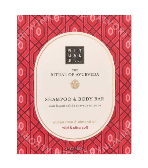 Rituals Ayurveda Shampoo And Body Bar 100g - Afbeelding 3