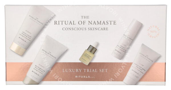 Rituals Namaste Set 84ml Cleansing Foam 30ml/Exfoliator 30ml/Booster 4ml/Serum 10ml/Day Cream 10ml - Afbeelding 3