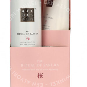 Rituals Trial Sakura Set 245ml Body Scrub 125g/Foaming Shower Gel 50ml/Body Cream 70ml