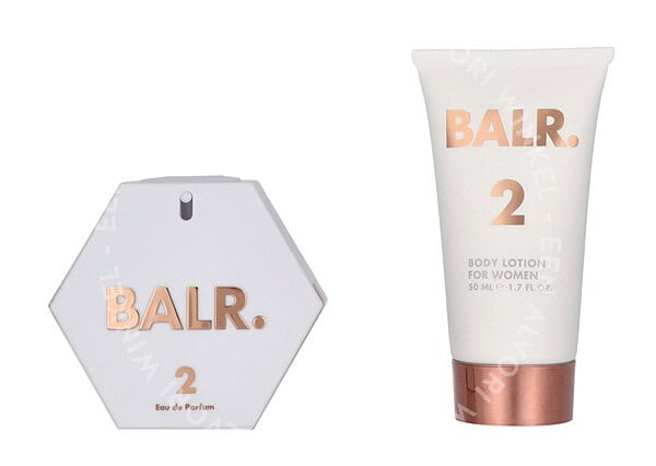 BALR. 2 FOR WOMEN Giftset 80ml Edp Spray 30 ml/Body Lotion 50ml - Afbeelding 2