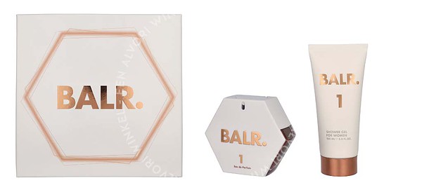 BALR. 1 FOR WOMEN Giftset 150ml Edp Spray 50ml/Shower Gel 100ml