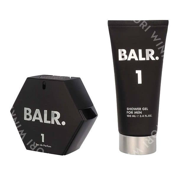 BALR. 1 FOR MEN Giftset 150ml Edp Spray 50ml/Shower Gel 100ml - Afbeelding 2