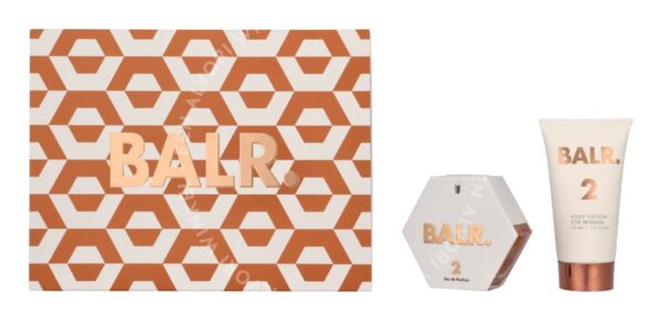 BALR. 2 FOR WOMEN Giftset 80ml Edp Spray 30ml/Body Lotion 50ml