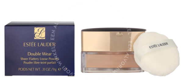 E.Lauder Double Wear Sheer Flattery Loose Powder 9g Light Medium