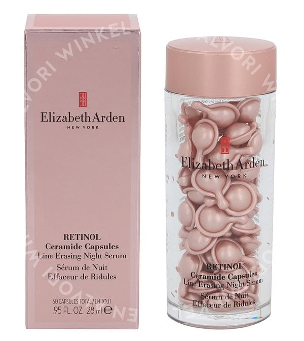 E.Arden Retinol Ceramide Capsules 28ml 60 Pcs-Line Erasing Night Serum