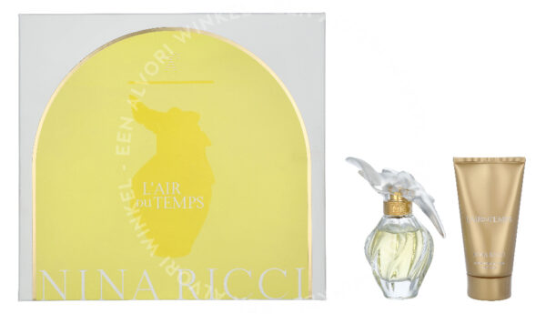 Nina Ricci L'Air Du Temps Giftset 125ml Edt Spray 50ml/Body Lotion 75ml