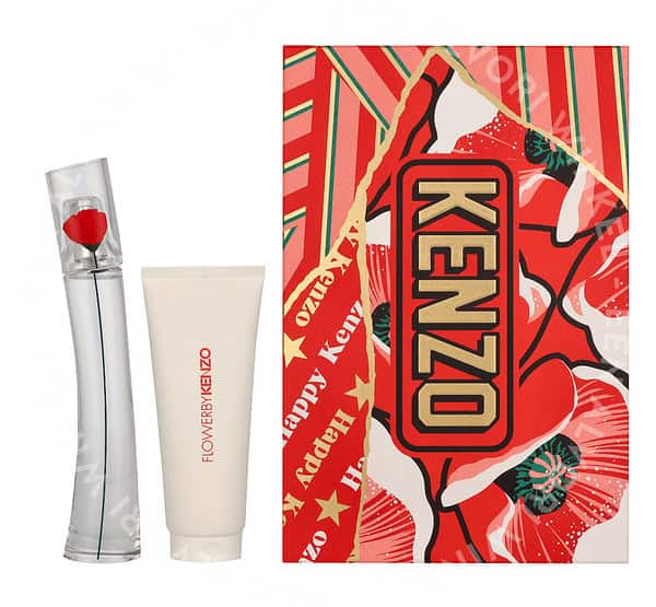 Kenzo Flower By Kenzo Giftset 105ml Edp Spray 30ml/Body Lotion 75ml