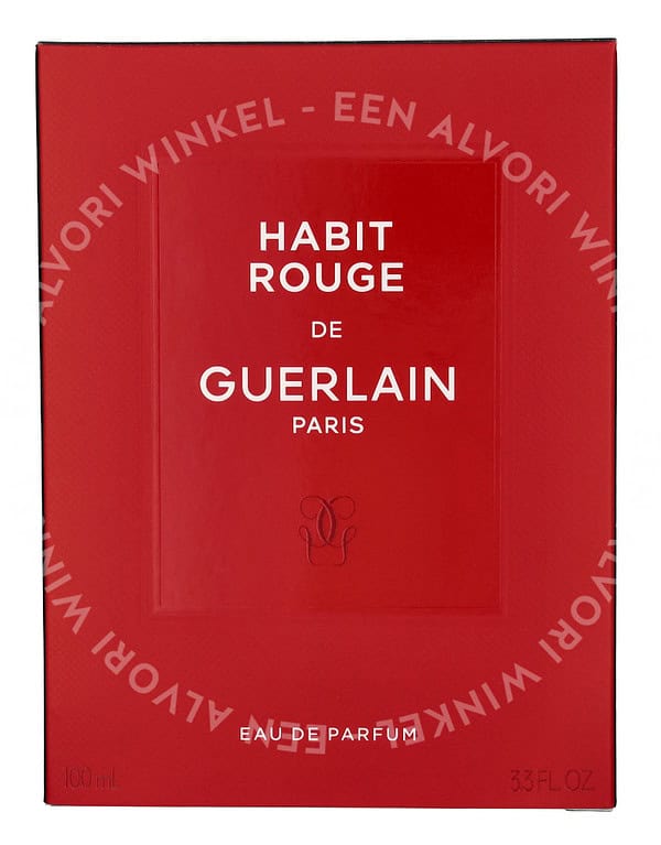 Guerlain Habit Rouge Edp Spray 100ml - Afbeelding 3