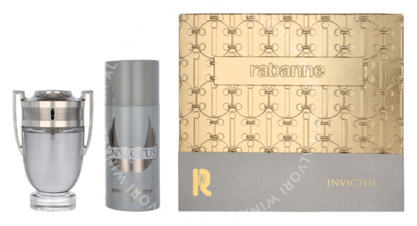 Paco Rabanne Invictus Giftset 250ml Edt Spray 100ml/Deo Spray 150 ml