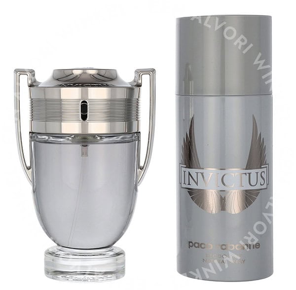 Paco Rabanne Invictus Giftset 250ml Edt Spray 100ml/Deo Spray 150 ml - Afbeelding 2