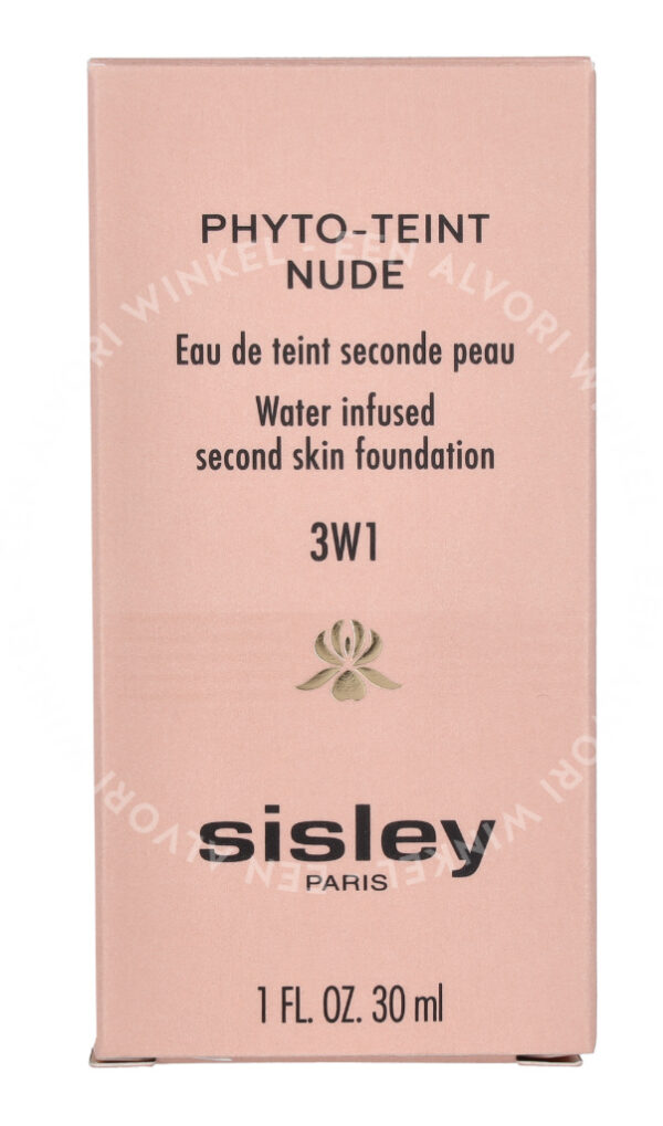 Sisley Phyto-Teint Nude Water Infused Second Skin Found. 30ml 3W1 Warm Almond - Afbeelding 3